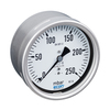 Diaphragm drum pressure gauge Type 1481A stainless steel R63 measuring range -400 - 0 mbar process connection brass 1/4" BSPP